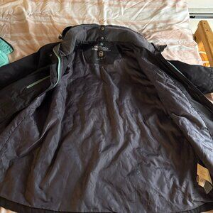 Radiance - Free Country, 2X, Dark Gray/Light Blue Winter Jacket